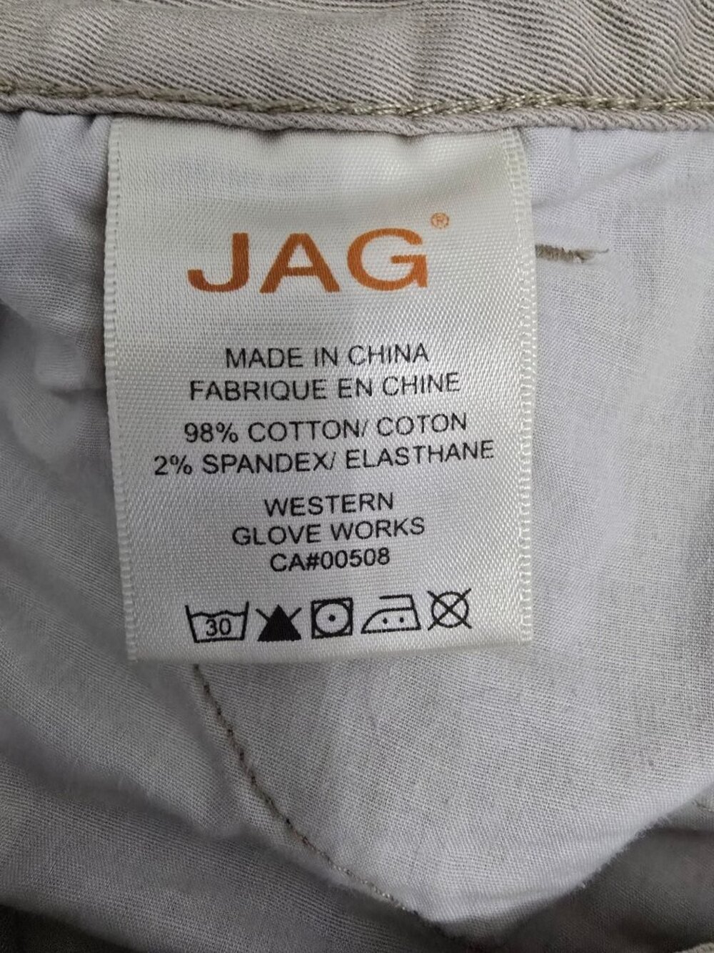 JAG Womens Size 10 Beige Capri Pants Classic Fit Comfortable - Picture 9 of 10